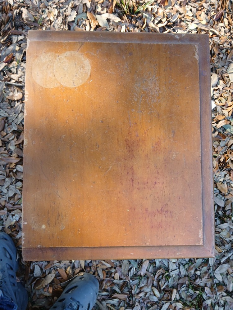 Mid Century Maple Nightstand (64006)24"x15"