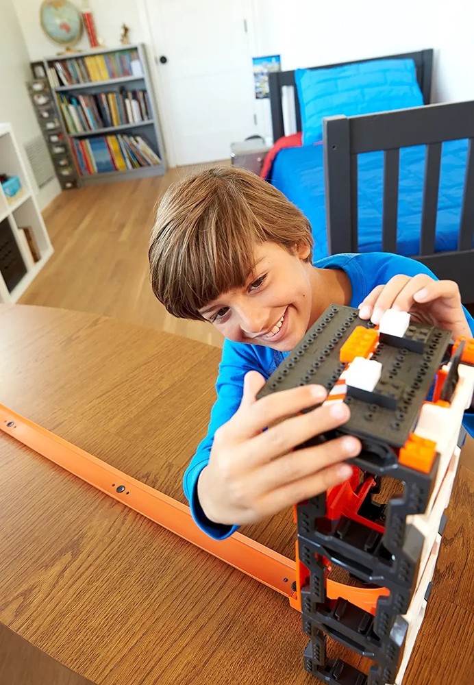 Hot Wheels Track Builder Construction Crash Kit
