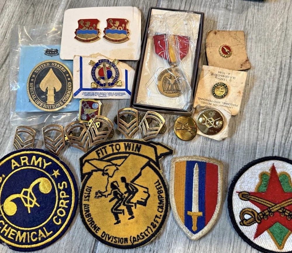 Vintage Military Patch’s Lot