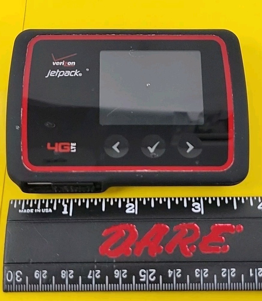 Verizon MiFi Jetpack 4G LTE Mobile Hotspot Electronics Mobile Device Powers On!