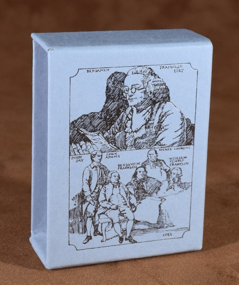 MINIATURE BOOK Benjamin Franklin POOR RICHARD´S ALMANAC