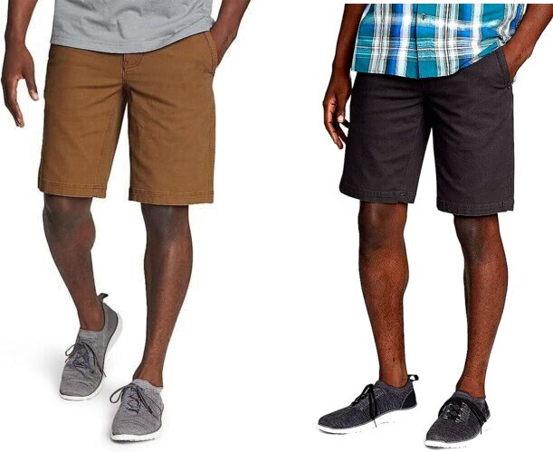 Eddie Bauer Men's Canavas Utility Shorts