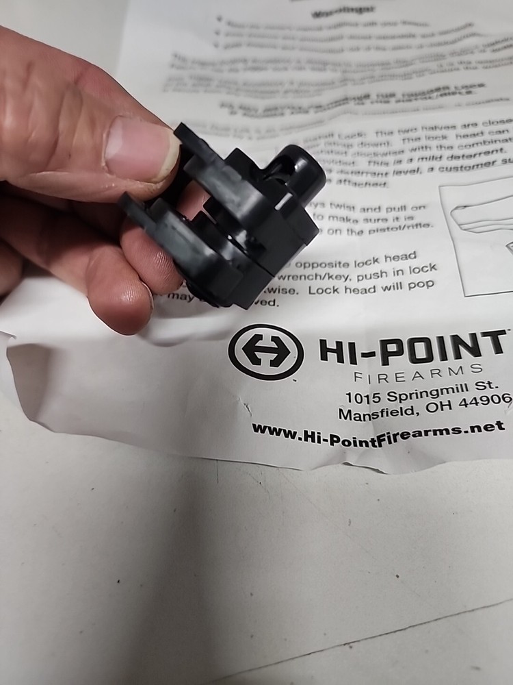 Hi-Point Dual Lok Firearms Trigger Lock