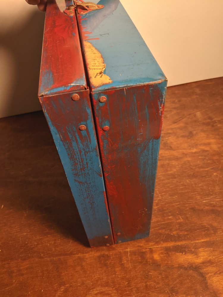 Vintage Porter MicroCraft Microscope Lab -- BOX ONLY --Science Biology Ecology