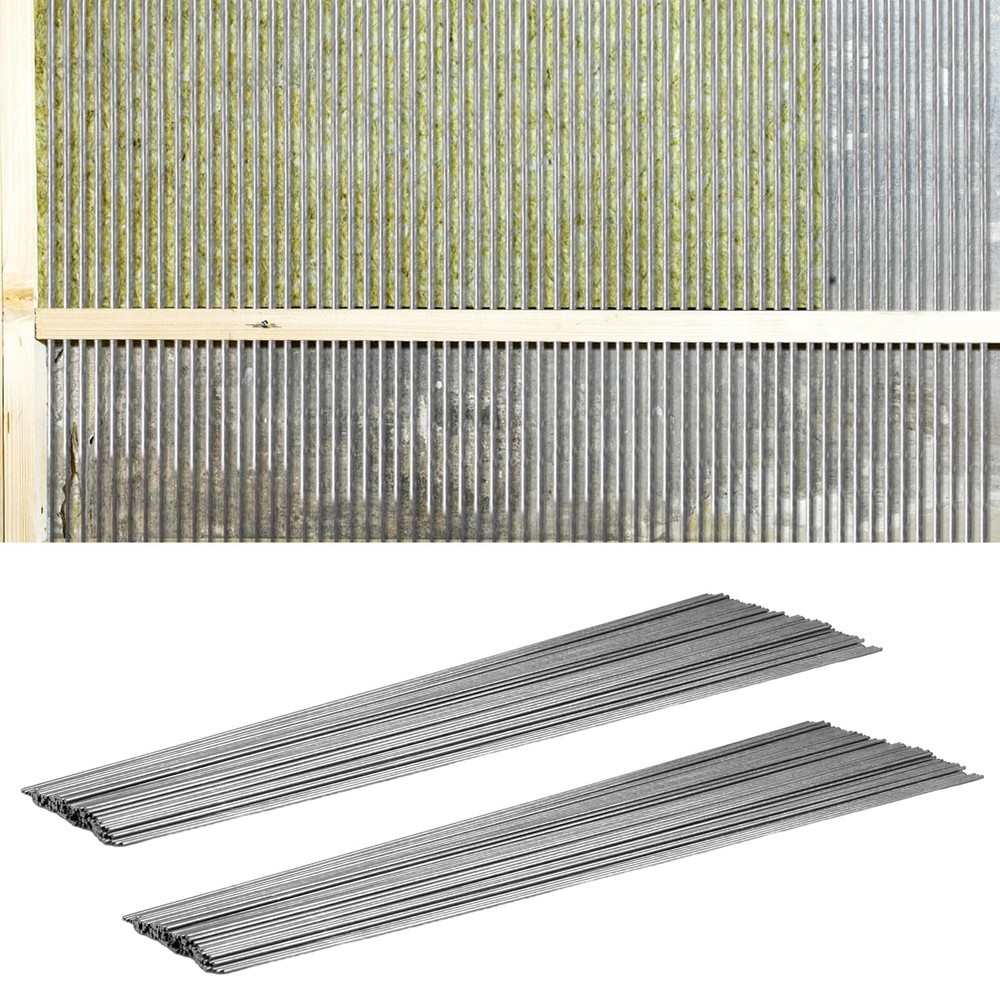 200 PCS Insulation Support Wire 16" High Carbon Steel Rods for Ceiling Attic
