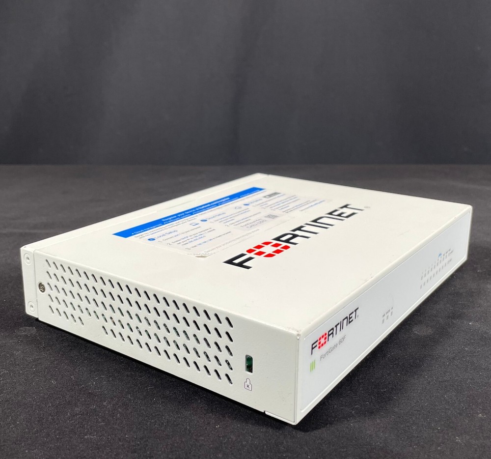 Fortinet FG-60F FortiGate Network Security-Firewall Appliance-No Power Adapter