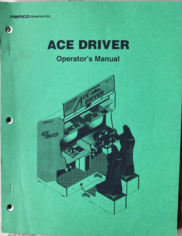 Ace Driver Arcade Game Manual