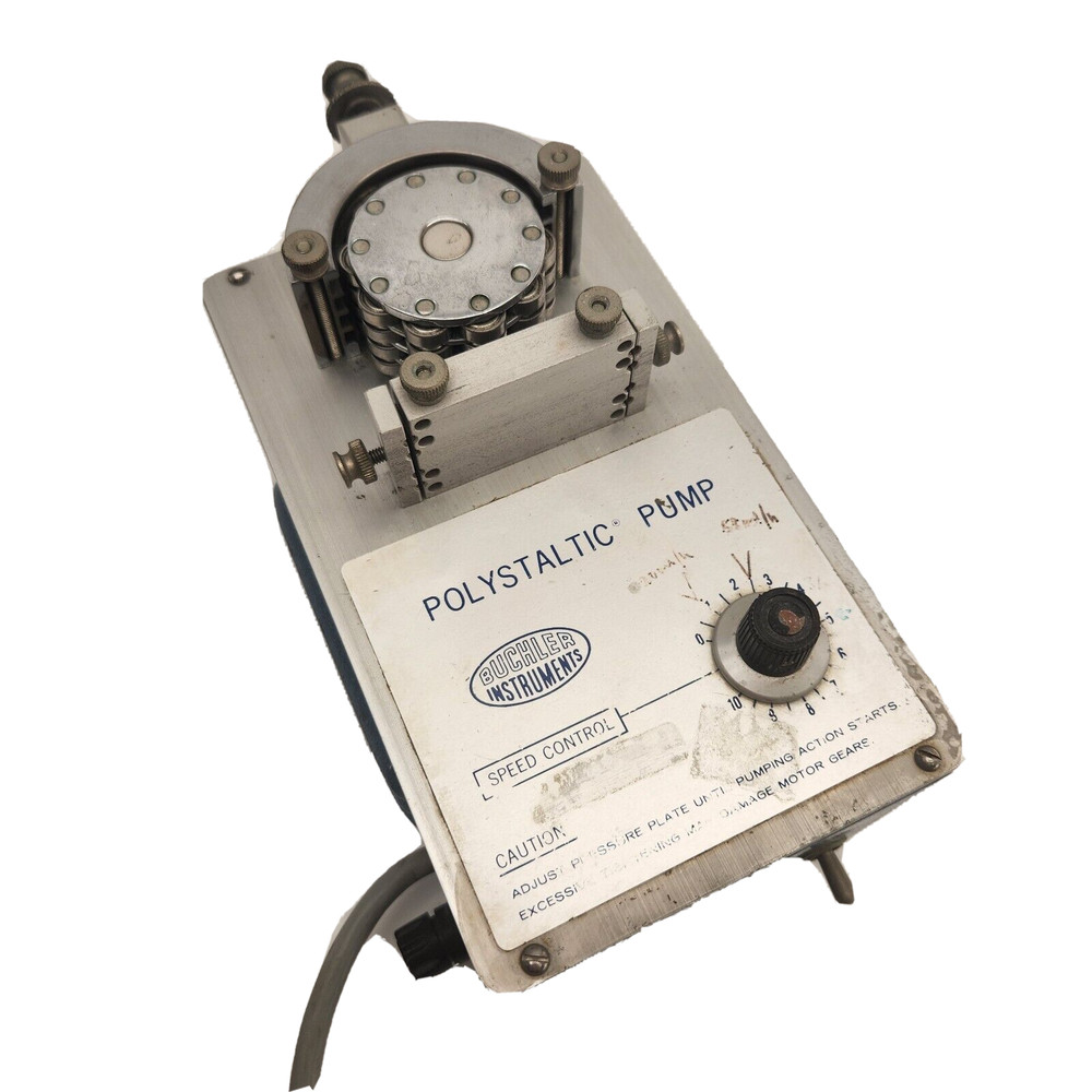 Buchler Instruments Polystaltic Pump | 115 VAC | Powers On, Untested