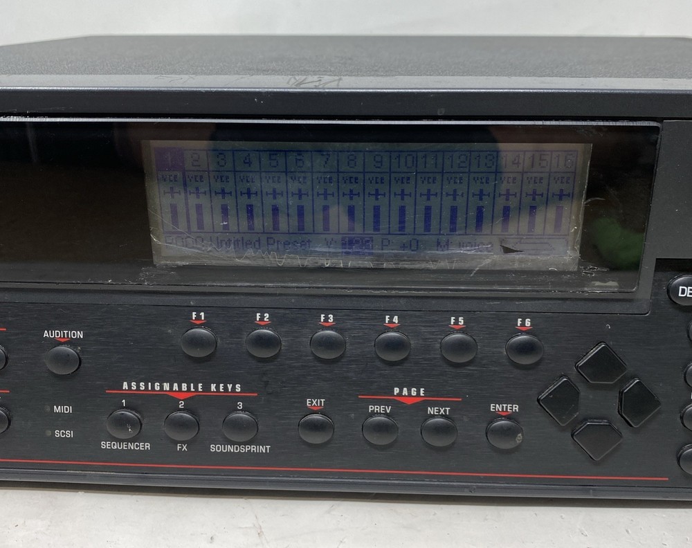 E-mu Systems E4X Turbo Model 6801/6820 Emulator Sampler *READ*