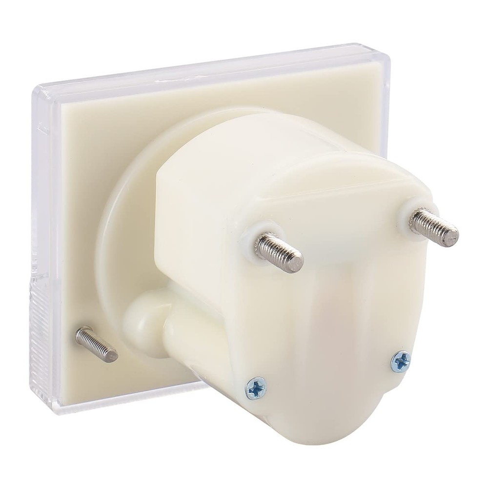 Baomain Analog Voltmeter 85C1 DC 0-500V Rectangle Volt Panel white