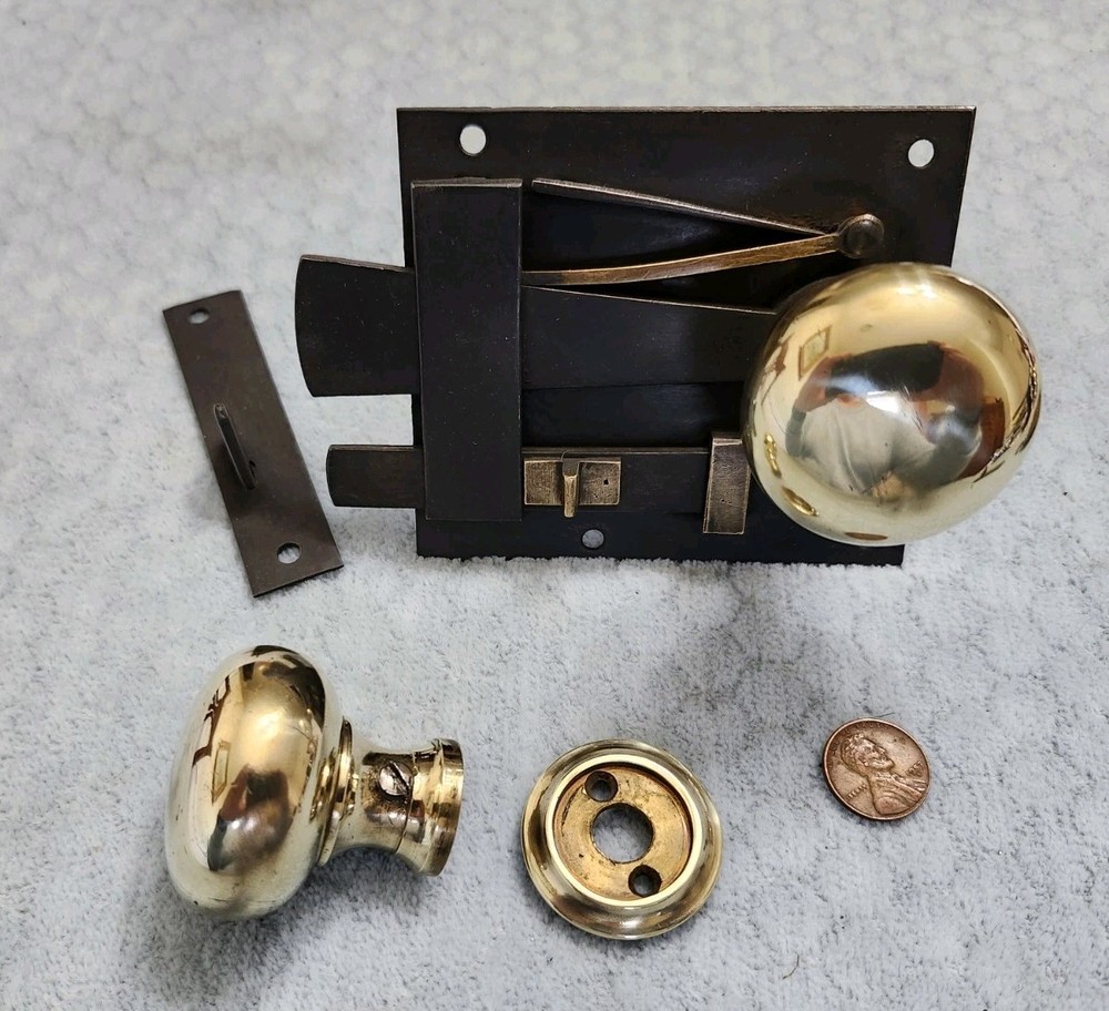 Mid 1700's Plate Latch LH Restored