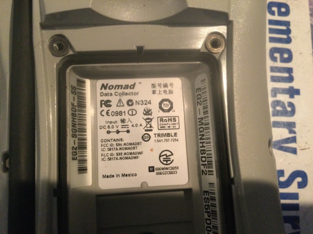 Spectra Nomad 900 Data Collector in Excellent Condition