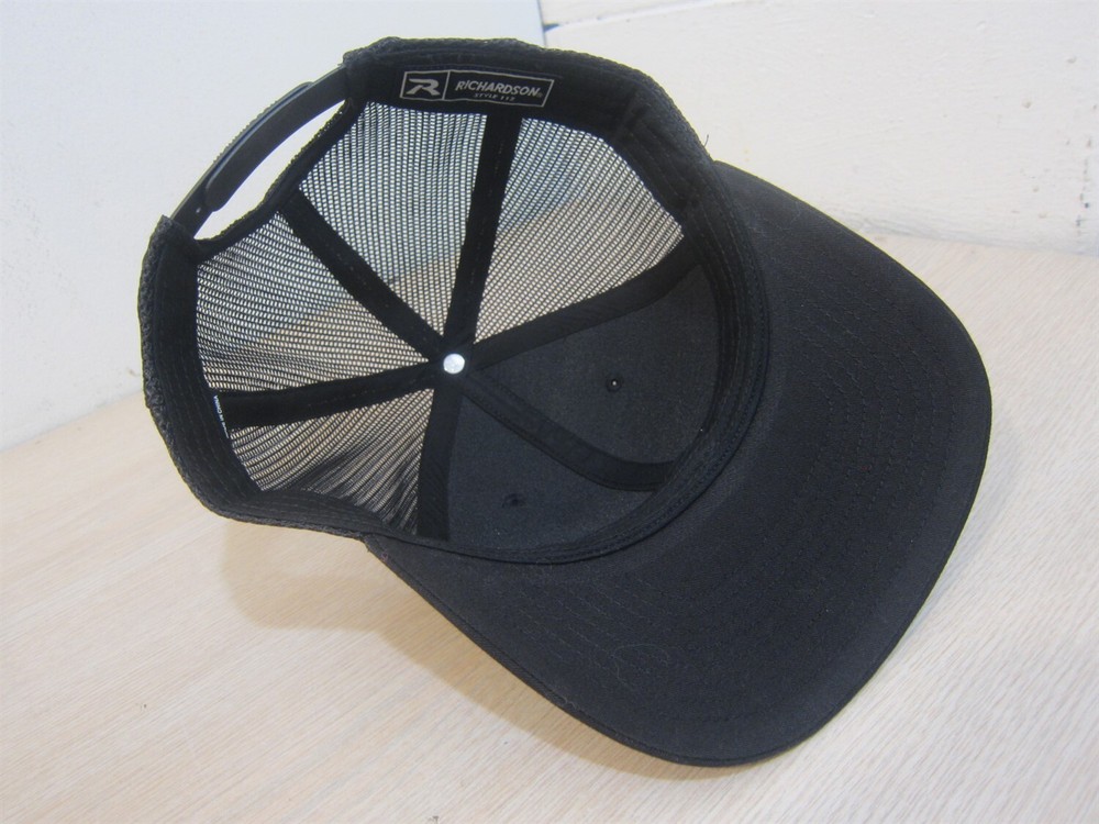 SQUAD ADJUSTABLE SNAPBACK TRUCKER/MESH HAT/CAP, BLACK/GOLD, WEDDING/PARTY