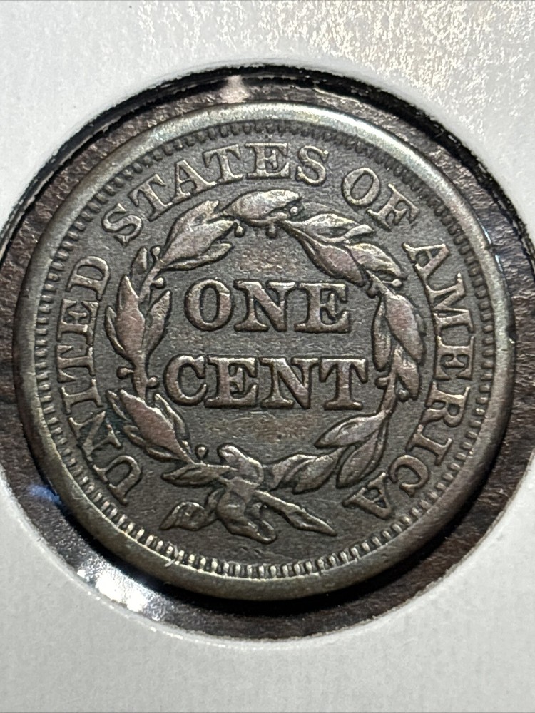 1846 Braided hair Large Cent Small Date