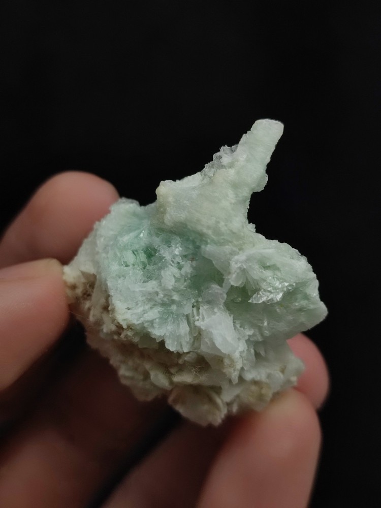 Calcite With Prehnite Nice Color & Termination-Afg.