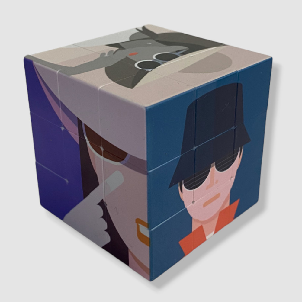 Iconicube Nick Diggory No.1 Puzzle Cube | 2.3"Sq