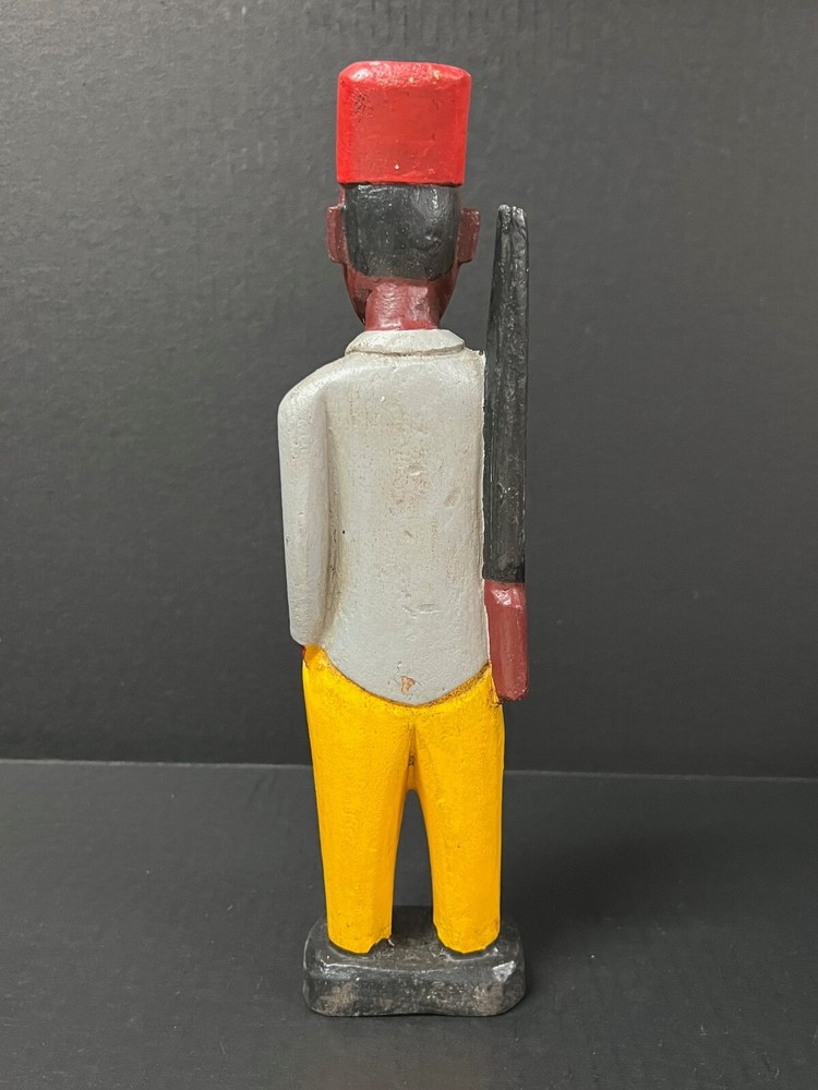 AFRICAN ART COLONIAL STATUE