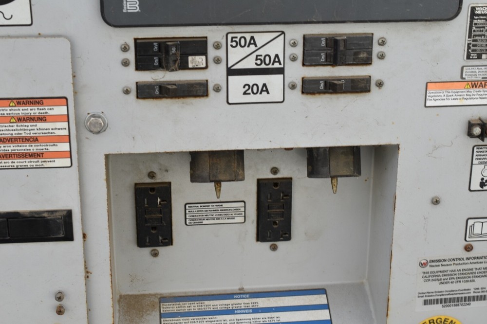 Wacker Neuson g25 generator 20 KW