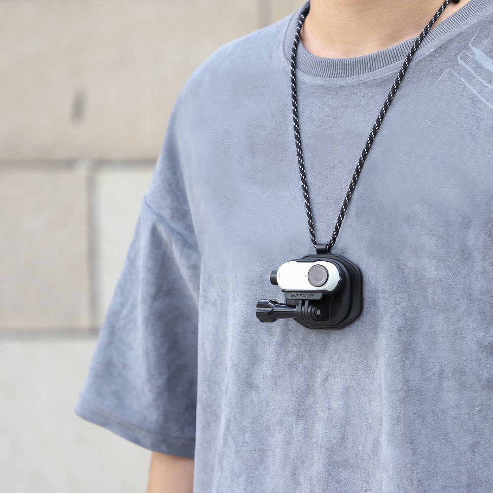 Plastic Accessory Mount Frame Camera Holder w/ Adapter for Insta360 Go 3 Camera