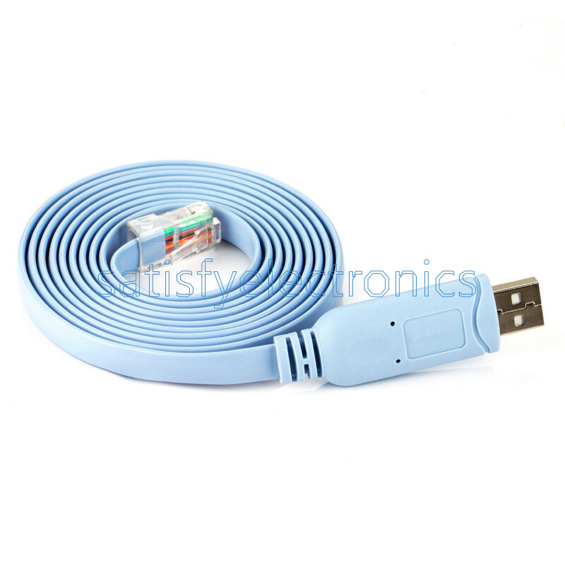 USB To RJ45 For Cisco H3C HP Arba 9306 USB Console Debug Cable