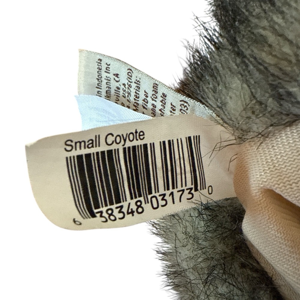 Folkmanis Small Coyote Hand Puppet, 9"