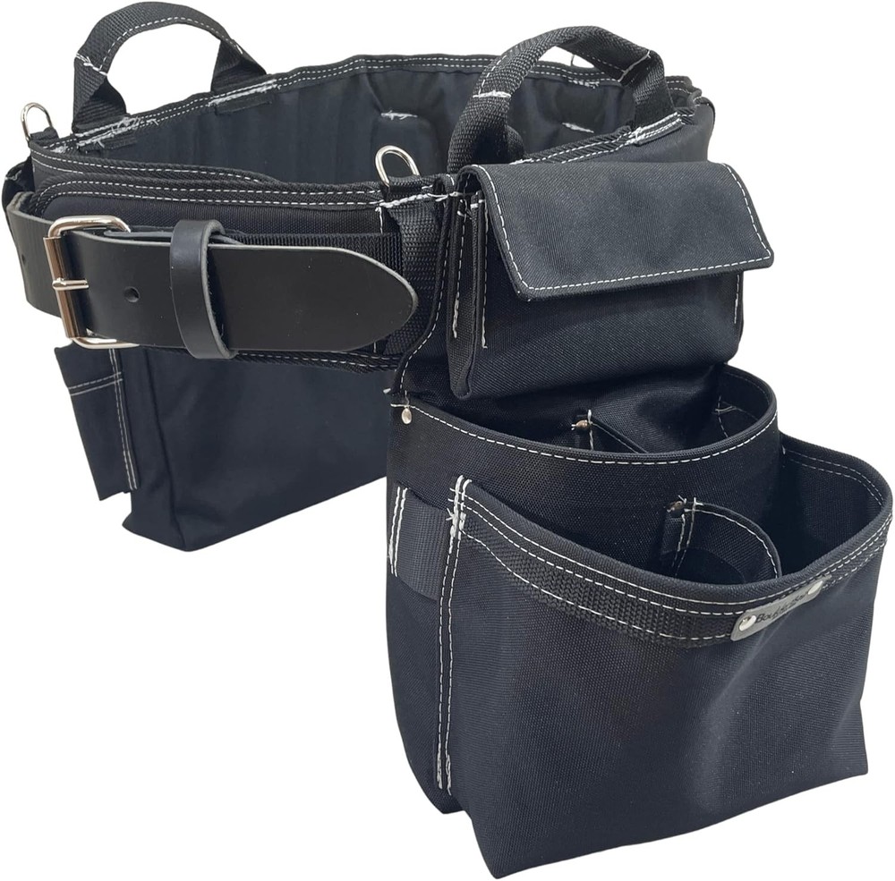 BOULDER BAG Ultimate Electrician's MAX Combo with Comfort Back Support Tool Belt