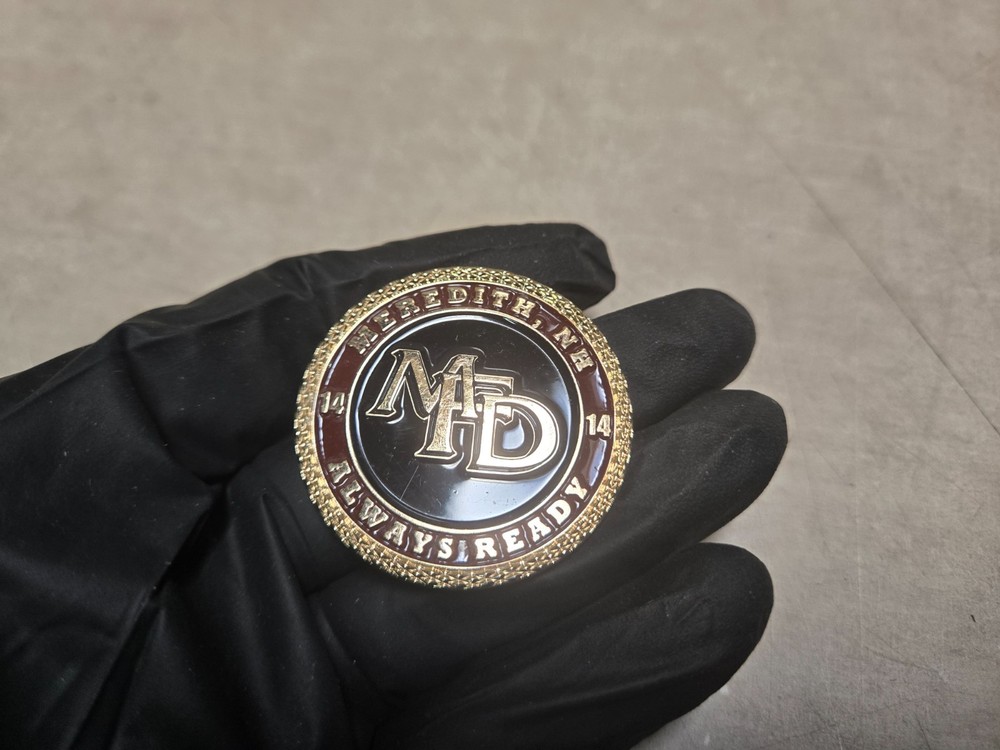 Wamesit Engine Company Meredith Challenge Coin Always ready