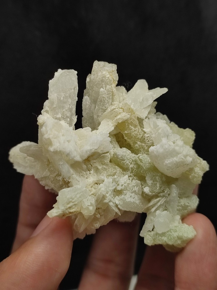 Calcite With Prehnite Nice Color & Termination-Afg.