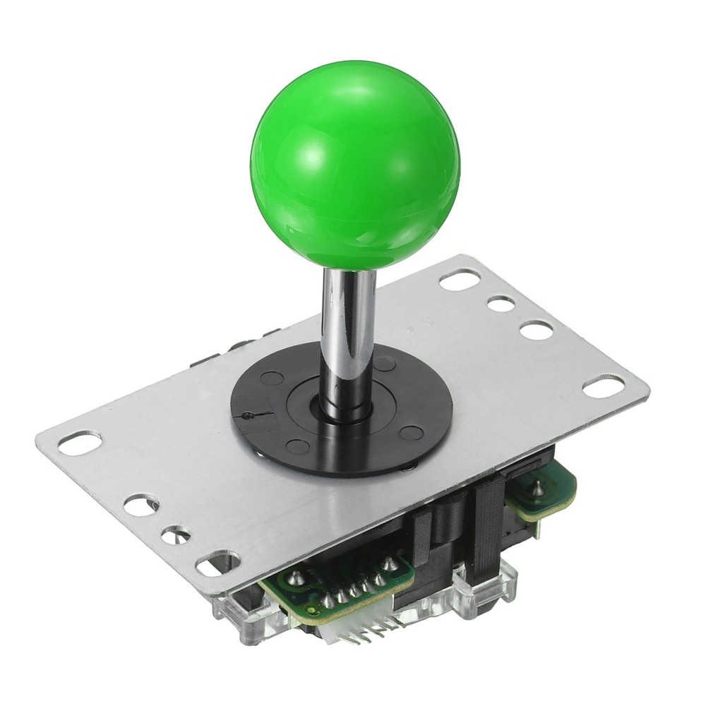 Arcade Joystick, 8 Ways Competition Style Long Handle Joystick, Green