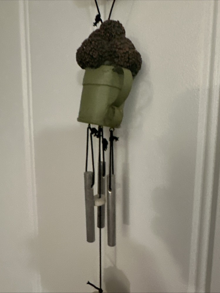Watering Can Windchime, Garden, Green