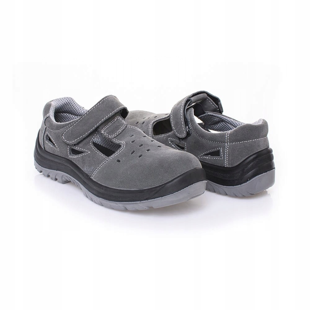 SANDALS work shoes with toe cap leather PROTECTIVE BAVARO S1 SRC - 41