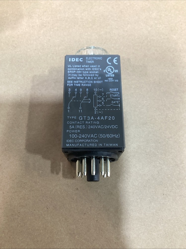 IDEC Electronic Timer GT3A-4AF20