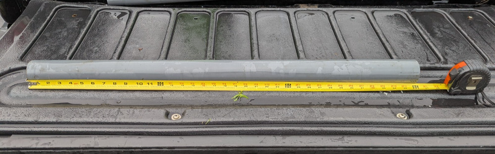 GREY Horizontal Top Rail Intex Pool 36" length