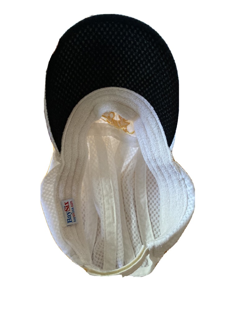 Running Triathlon Austin Tri-cyclist Hat 6-panel White Wicking Breathable EUC