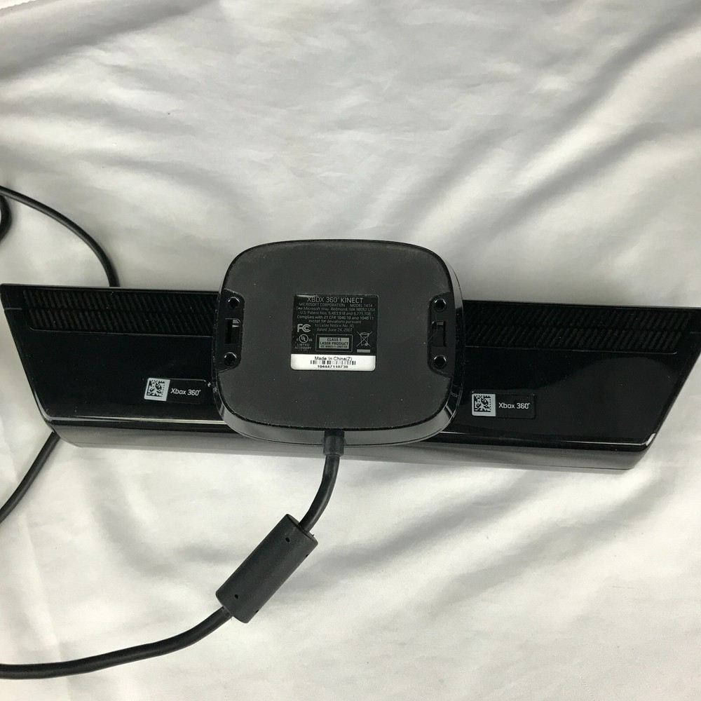 Microsoft Xbox 360 Kinect Sensor Model 1414 Black