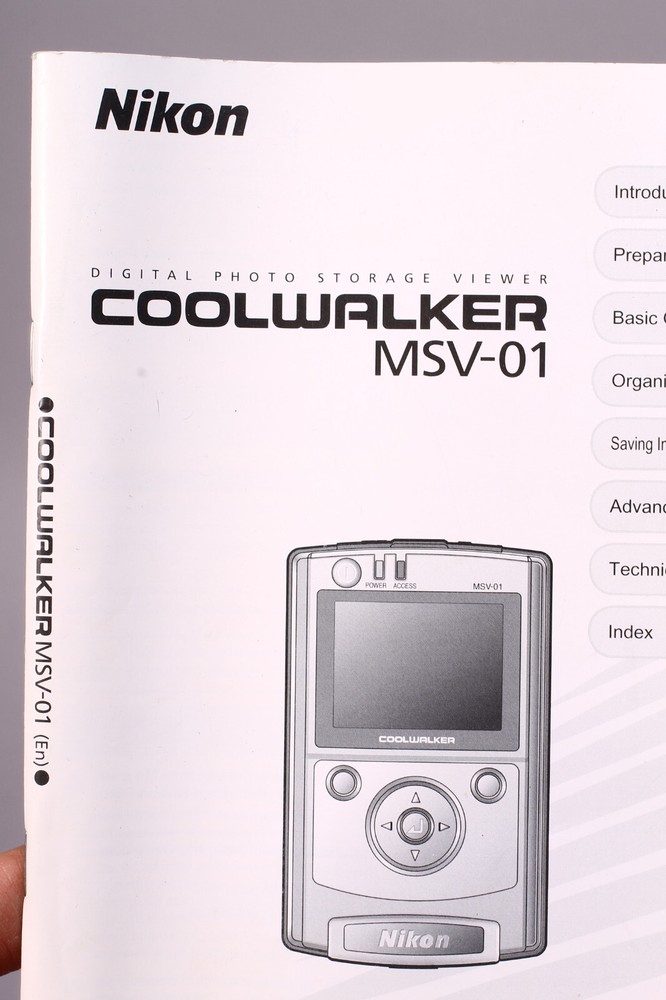 NIKON COOL WALKER MSV-01 MEMORY CARD READER