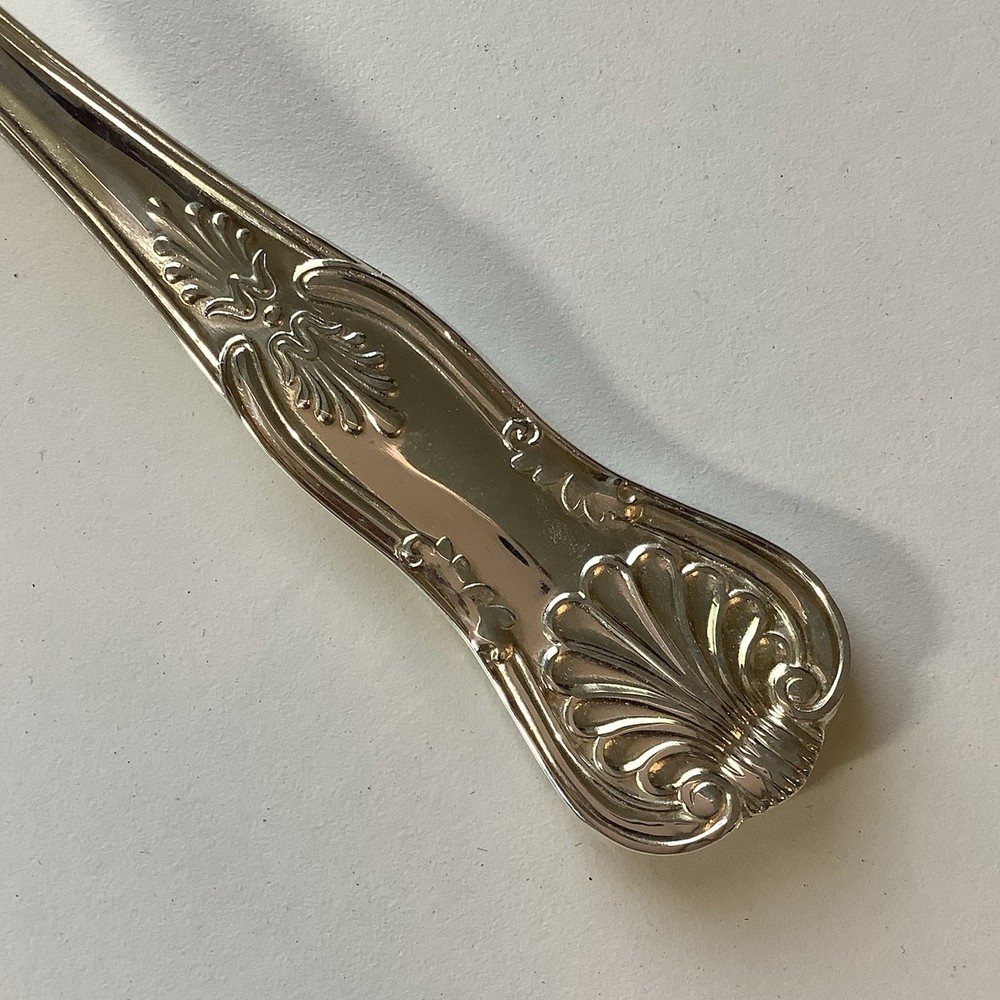 Kings Design Sheffield England Large 13" Serving Spoon Silverplate EUC