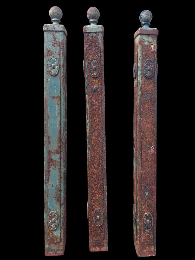 Vintage Cast Iron Posts - 3 Available - GA21050