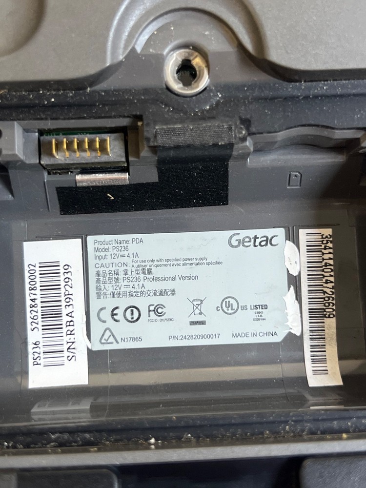 Getac PDA , PS236 , Professional Version (For Parts)