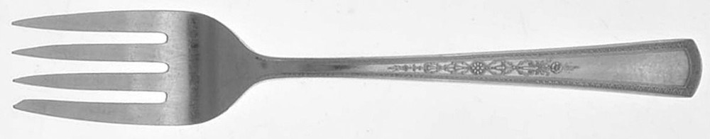 International Silver Orleans  Salad Fork 254505