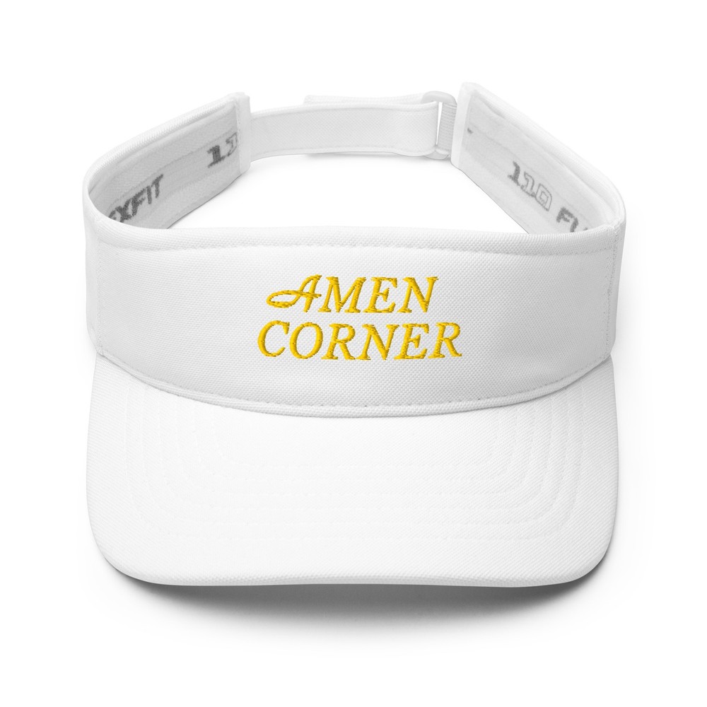 Amen Corner Visor Masters Humor Golf Hat