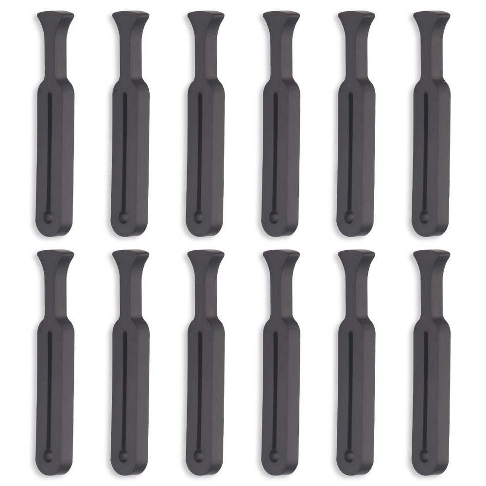 12 Pack Universal Snowmobile Windshield Straps Work on Most Late Model SKI...