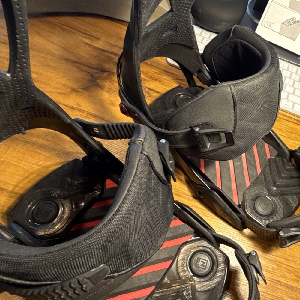 Nitro Phantom Carver Snowboard Bindings. 4x4/Large