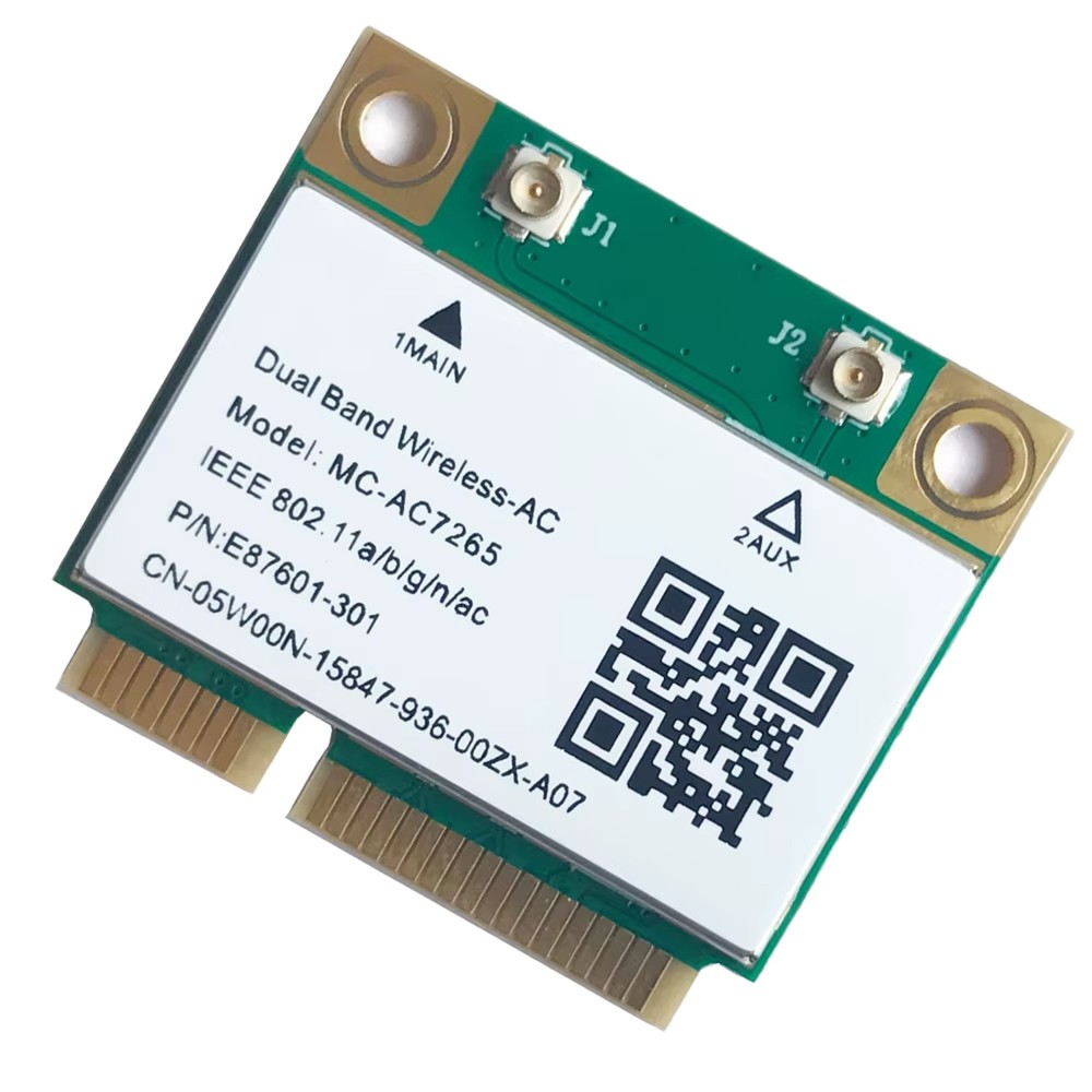 HighZer0 Electronics Wireless-AC 7265 Half Mini PCIe Network Card | 867 Mbps