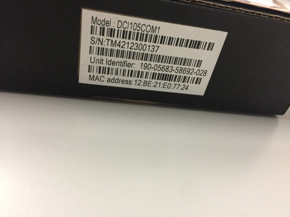 Comcast Digital Transport Adapter Self-Installation Kit DCI105COM1