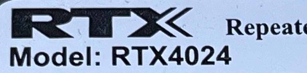 RTX4024 DECT Repeater Black