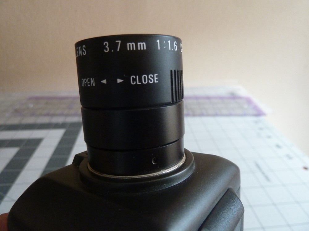 PSA CCD-324A Monochrome CCD Camera Electronic Iris & Shutter - READ NOTES BELOW