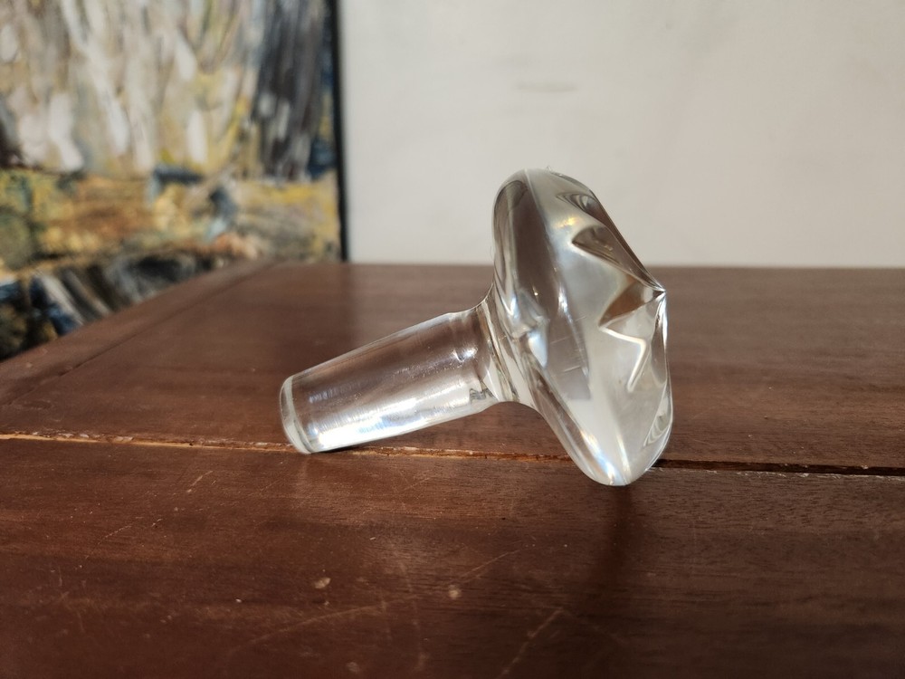Glass Comeragh Cut Pattern(?) Cordial Decanter STOPPER ONLY