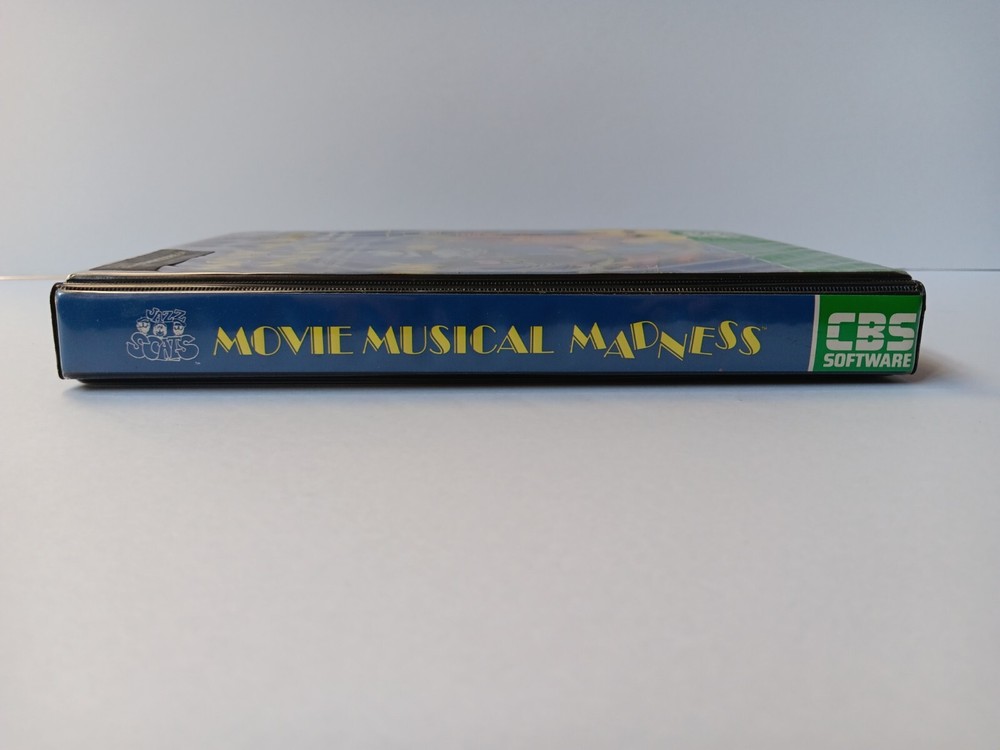 Commodore 64 Movie Musical Madness Computer Game Software Tested/Works CBS