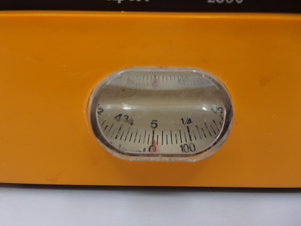 Vintage TERAILLON 6.5" Export Kitchen Scale w/ Top & Magnifying Scale Reader
